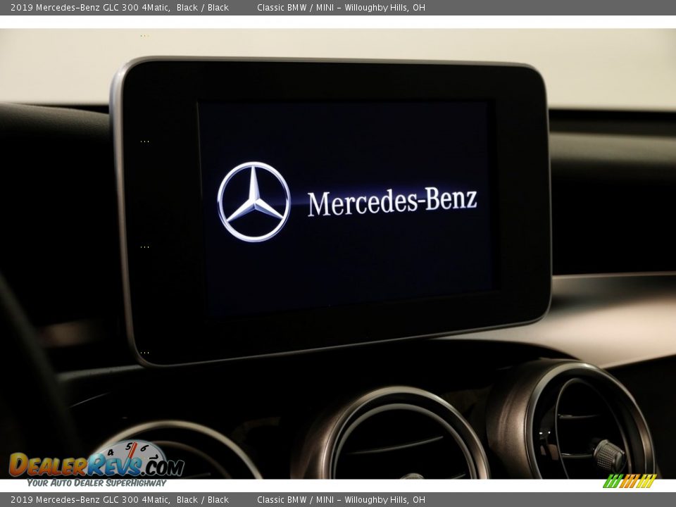 2019 Mercedes-Benz GLC 300 4Matic Black / Black Photo #10