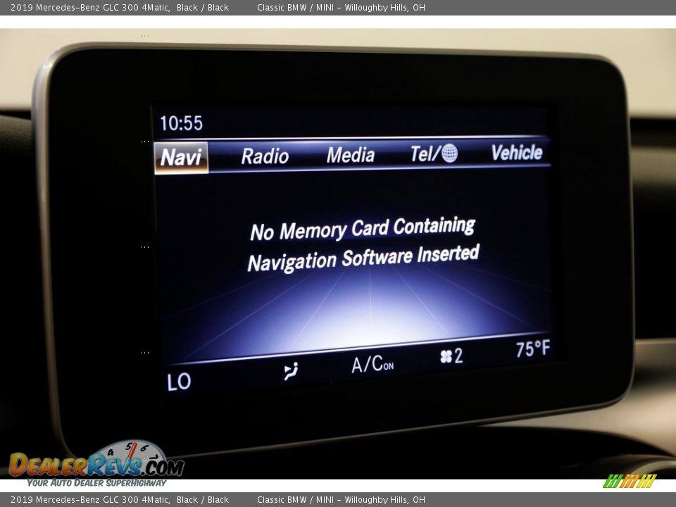 2019 Mercedes-Benz GLC 300 4Matic Black / Black Photo #12