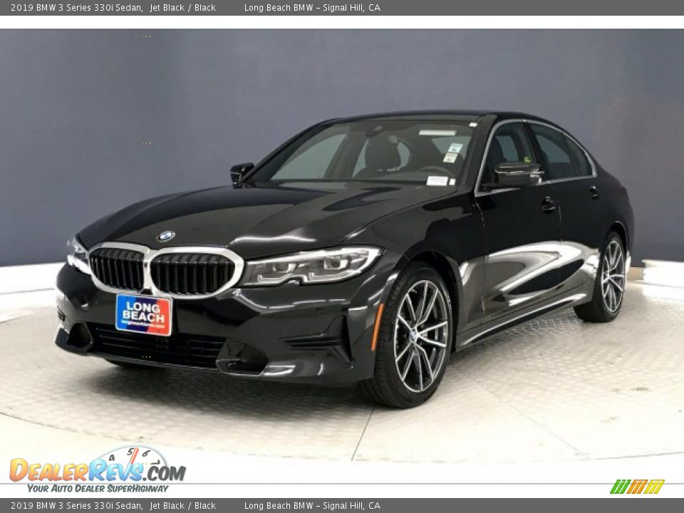 2019 BMW 3 Series 330i Sedan Jet Black / Black Photo #12