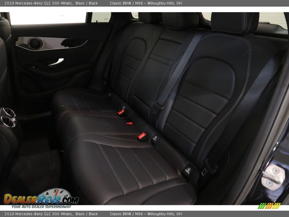 2019 Mercedes-Benz GLC 300 4Matic Black / Black Photo #22