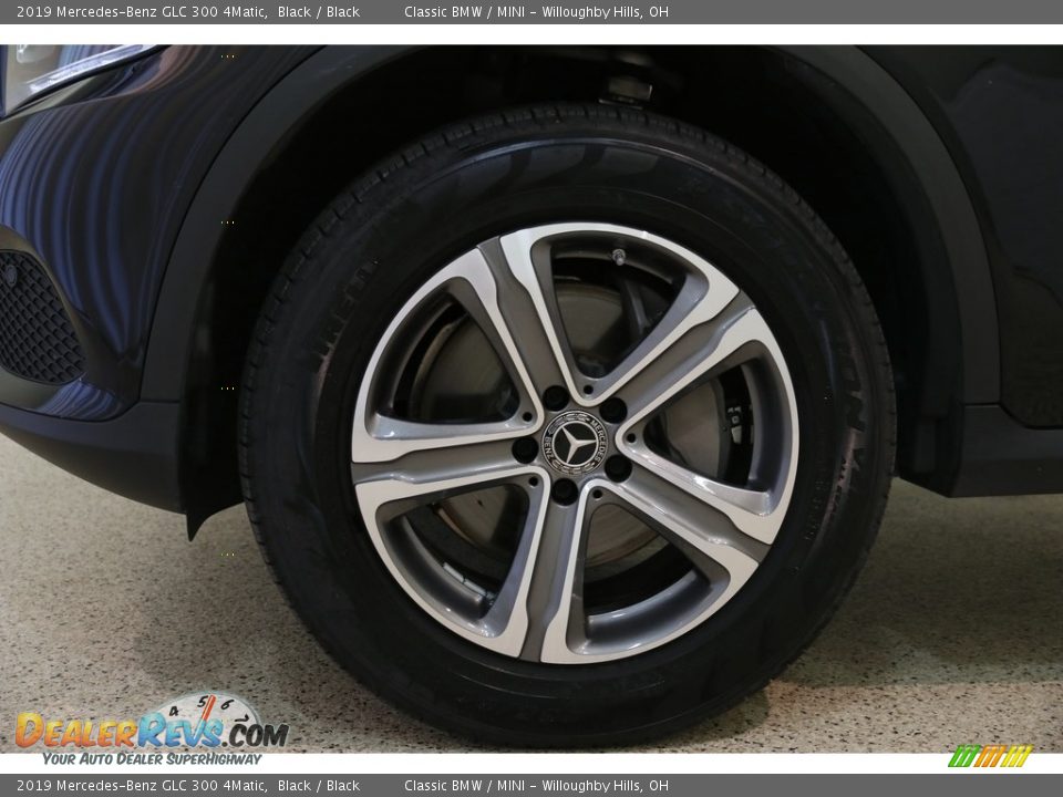2019 Mercedes-Benz GLC 300 4Matic Black / Black Photo #25