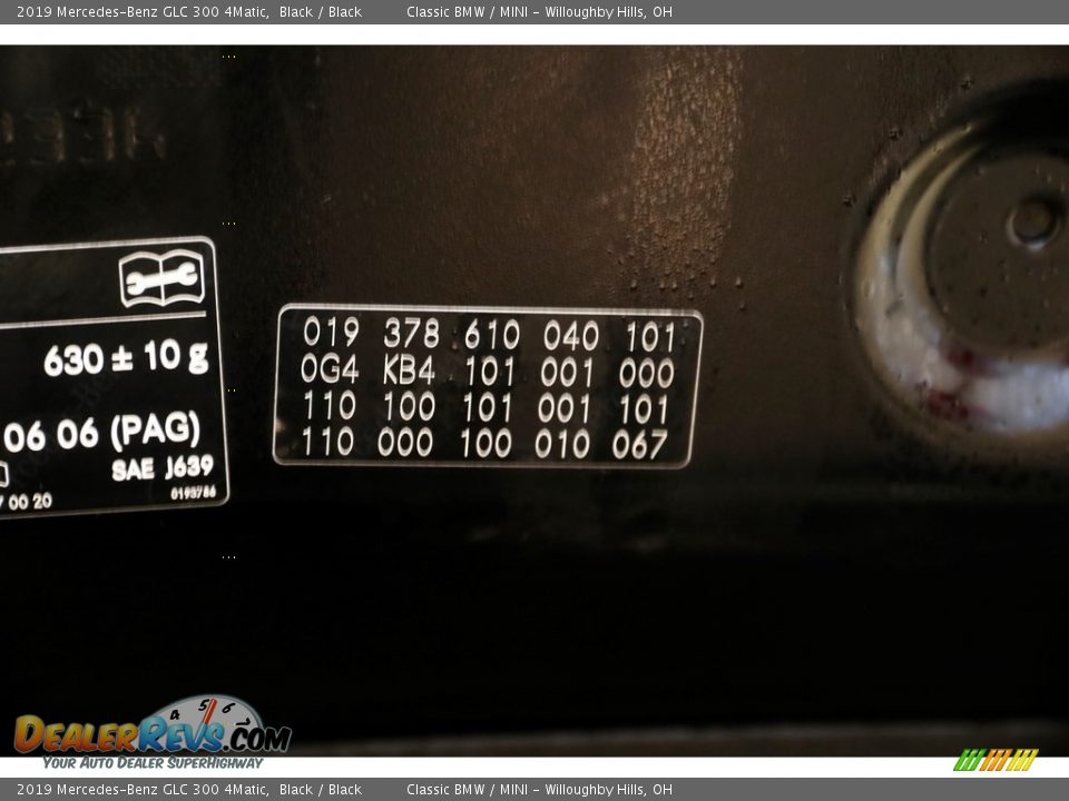 2019 Mercedes-Benz GLC 300 4Matic Black / Black Photo #26