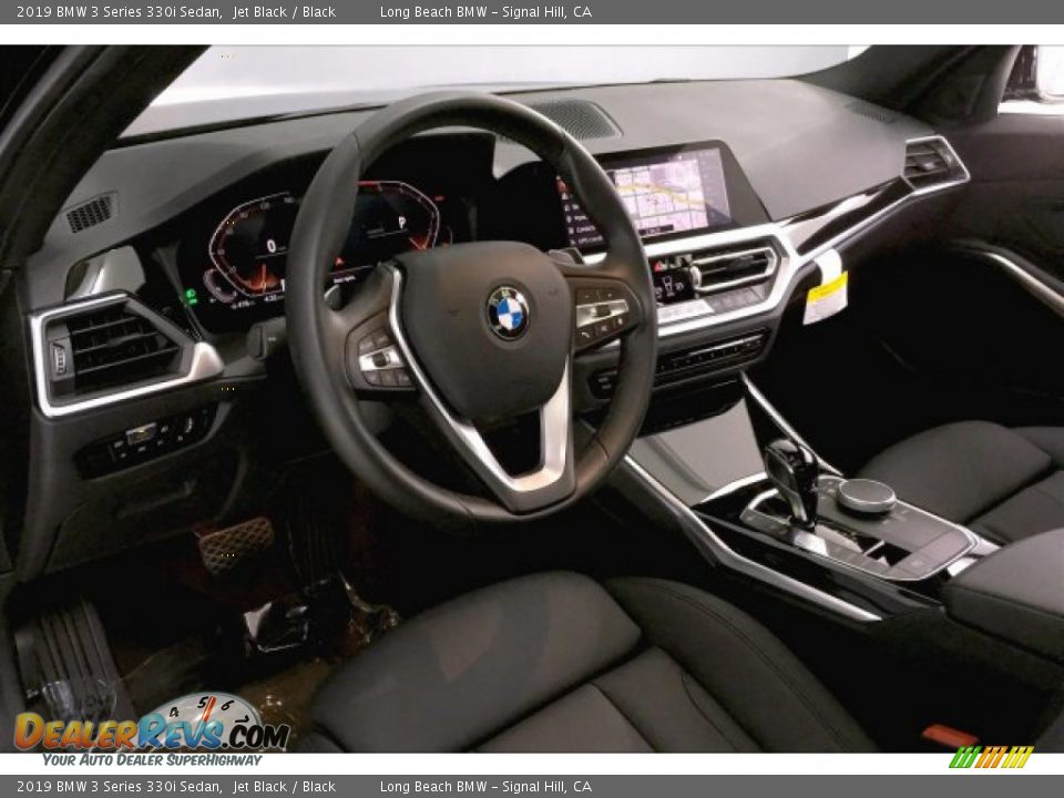 2019 BMW 3 Series 330i Sedan Jet Black / Black Photo #17