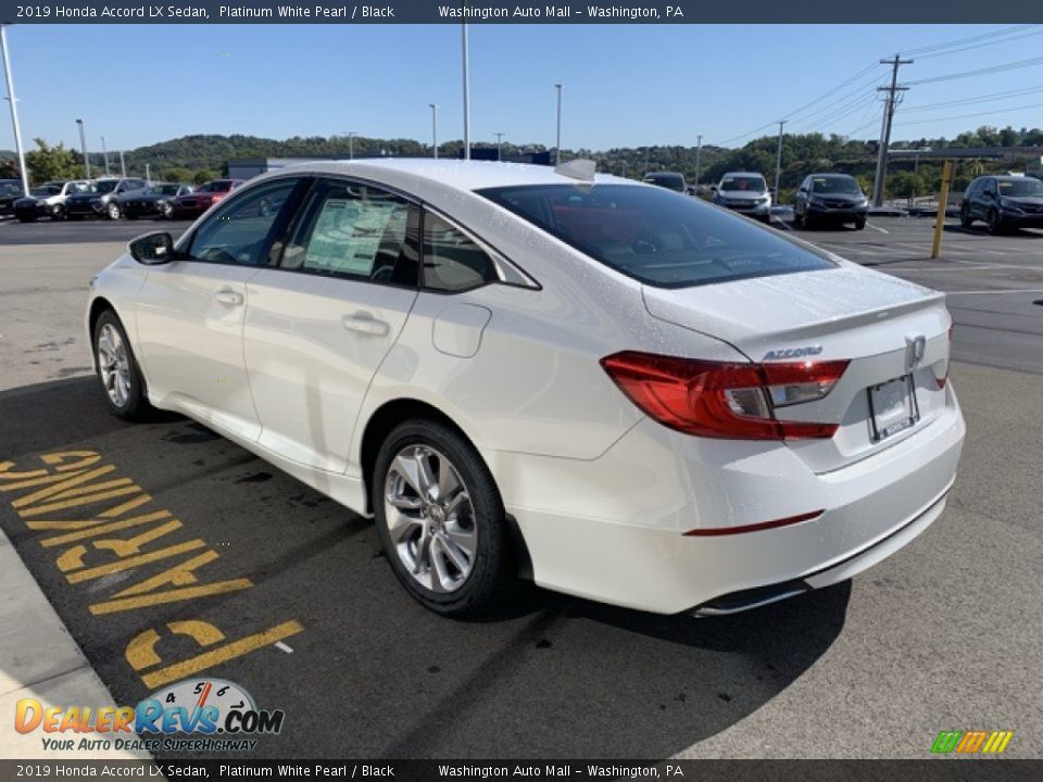 2019 Honda Accord LX Sedan Platinum White Pearl / Black Photo #5