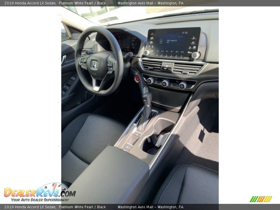 2019 Honda Accord LX Sedan Platinum White Pearl / Black Photo #27