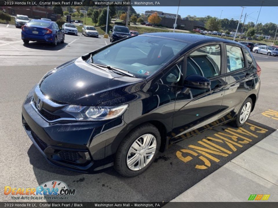 2019 Honda Fit LX Crystal Black Pearl / Black Photo #4