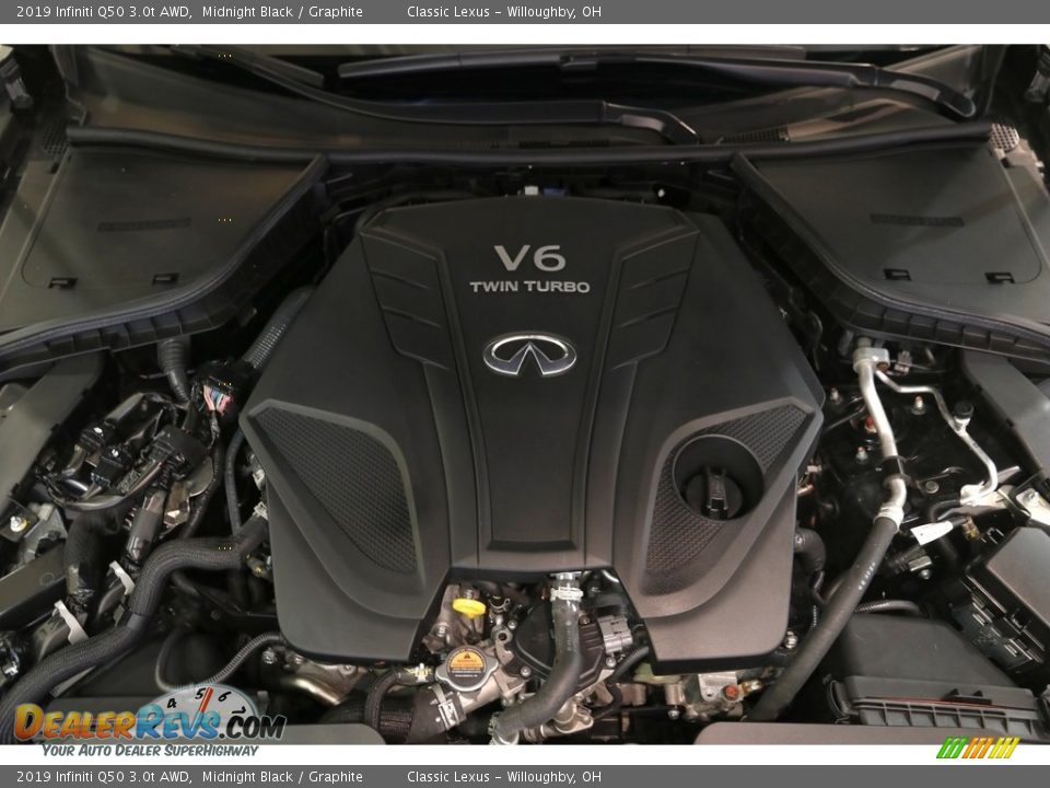 2019 Infiniti Q50 3.0t AWD 3.0 Liter Twin-Turbocharged DOHC 24-Valve VVT V6 Engine Photo #27