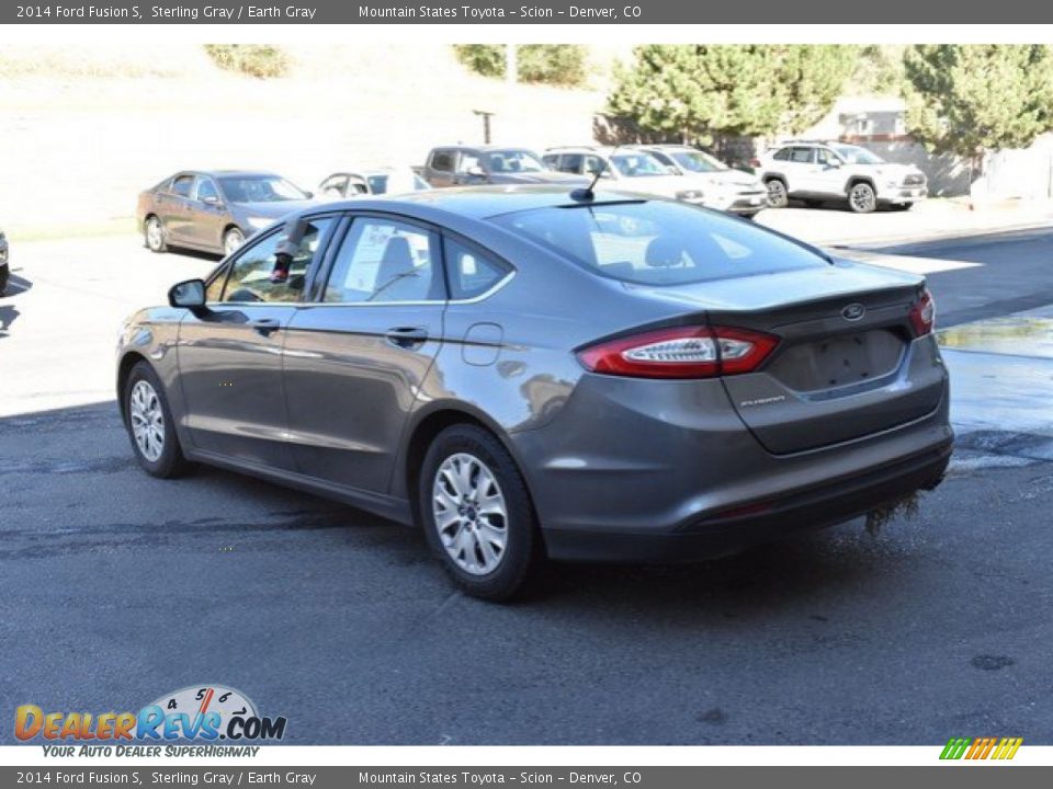 2014 Ford Fusion S Sterling Gray / Earth Gray Photo #4