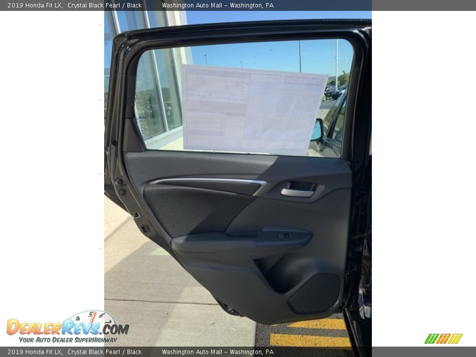 2019 Honda Fit LX Crystal Black Pearl / Black Photo #16