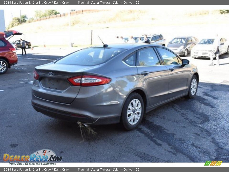 2014 Ford Fusion S Sterling Gray / Earth Gray Photo #6