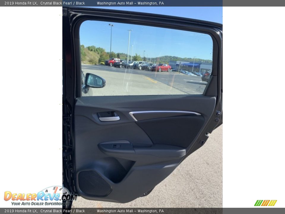 2019 Honda Fit LX Crystal Black Pearl / Black Photo #22