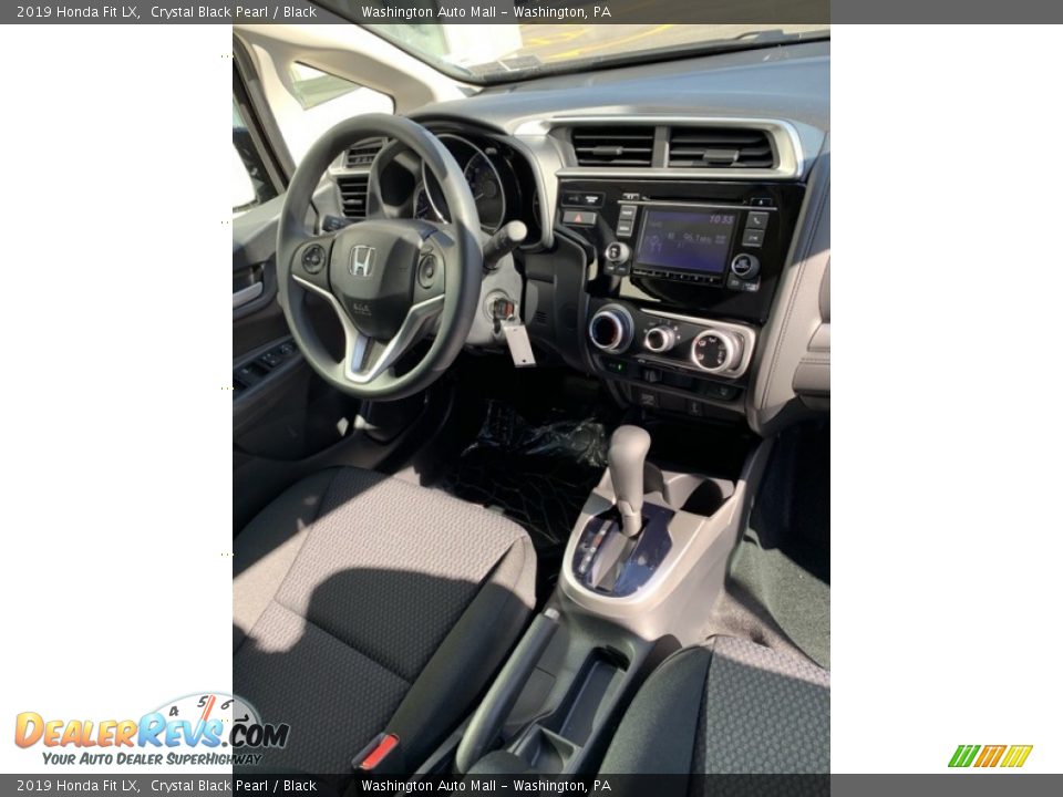 2019 Honda Fit LX Crystal Black Pearl / Black Photo #27