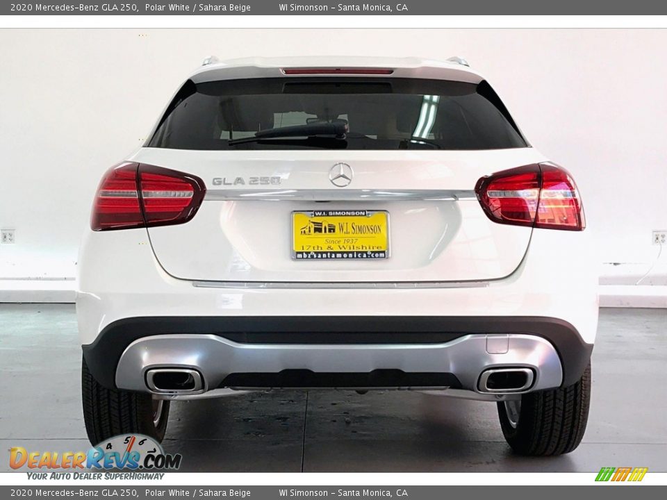 2020 Mercedes-Benz GLA 250 Polar White / Sahara Beige Photo #3