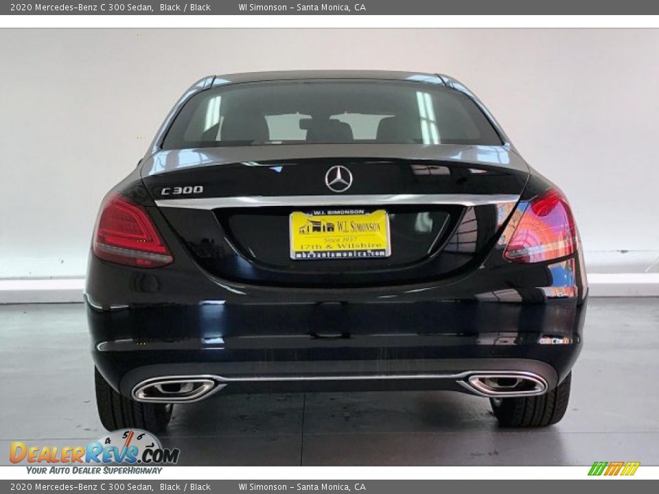 2020 Mercedes-Benz C 300 Sedan Black / Black Photo #3