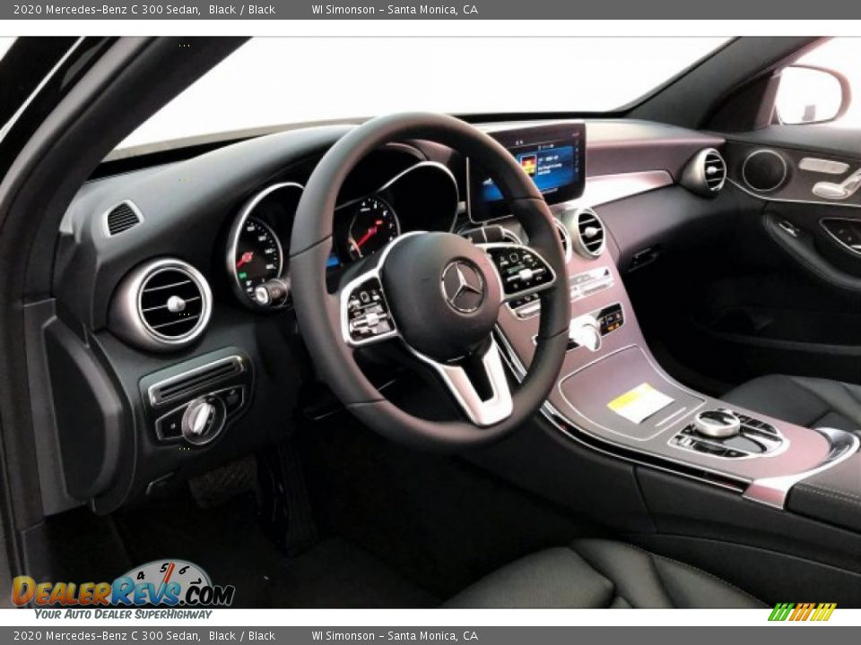 2020 Mercedes-Benz C 300 Sedan Black / Black Photo #4