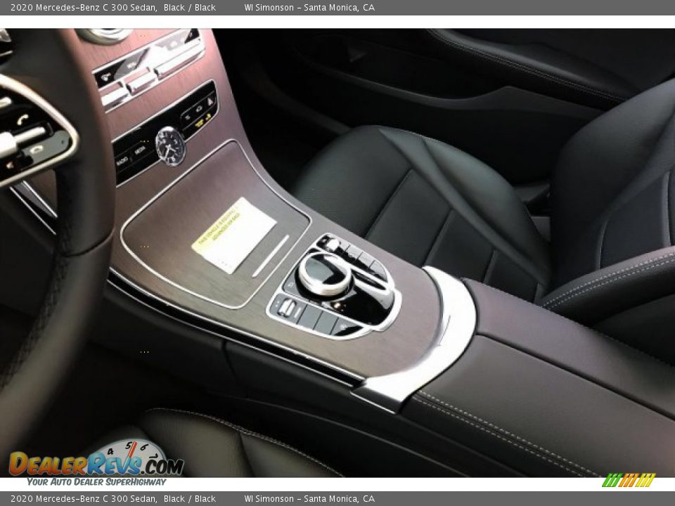 2020 Mercedes-Benz C 300 Sedan Black / Black Photo #7