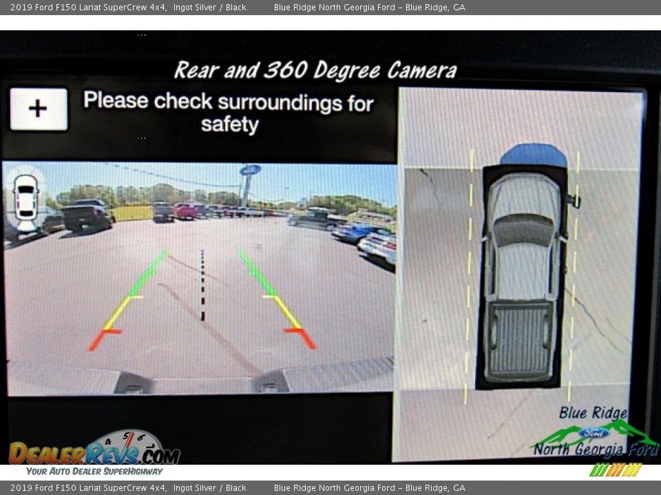 2019 Ford F150 Lariat SuperCrew 4x4 Ingot Silver / Black Photo #21