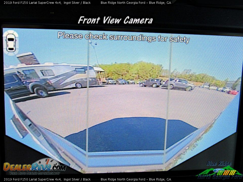 2019 Ford F150 Lariat SuperCrew 4x4 Ingot Silver / Black Photo #24