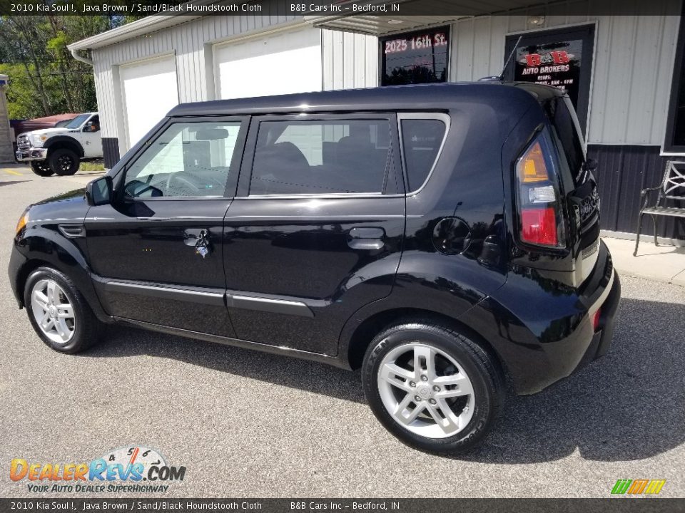 2010 Kia Soul ! Java Brown / Sand/Black Houndstooth Cloth Photo #3