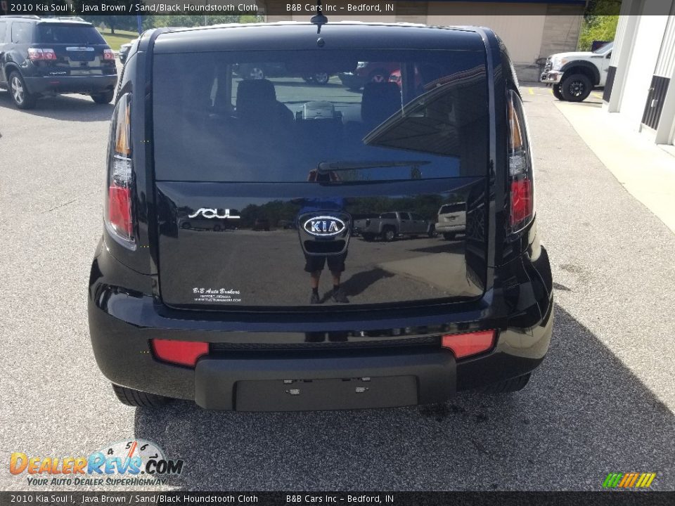 2010 Kia Soul ! Java Brown / Sand/Black Houndstooth Cloth Photo #5