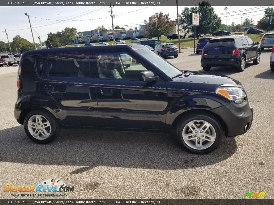 2010 Kia Soul ! Java Brown / Sand/Black Houndstooth Cloth Photo #7