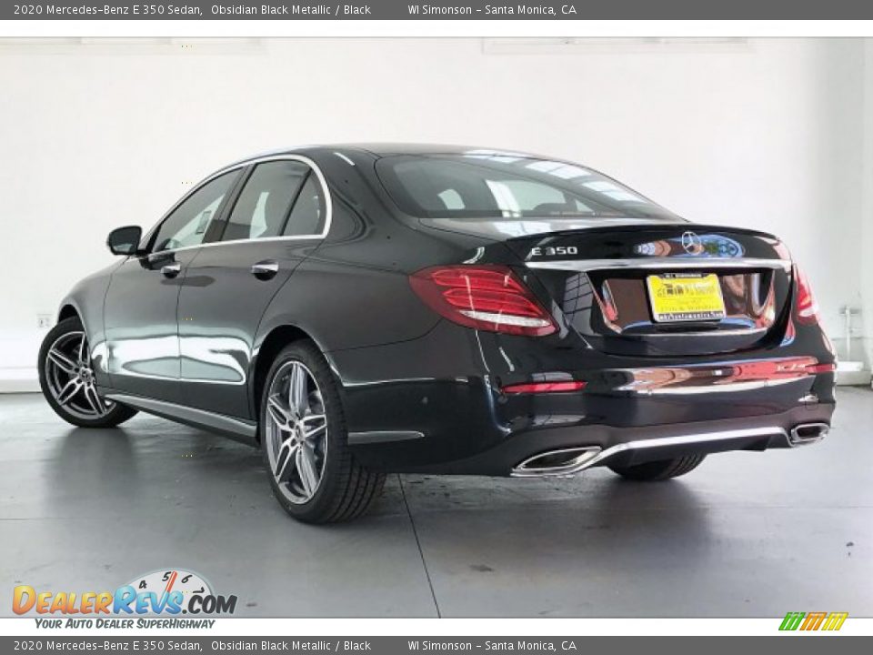 2020 Mercedes-Benz E 350 Sedan Obsidian Black Metallic / Black Photo #2