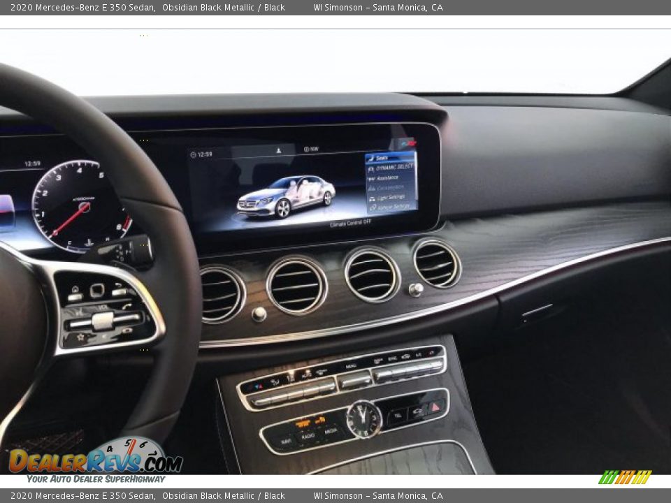 2020 Mercedes-Benz E 350 Sedan Obsidian Black Metallic / Black Photo #6