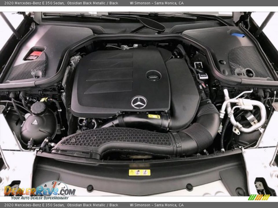 2020 Mercedes-Benz E 350 Sedan Obsidian Black Metallic / Black Photo #8