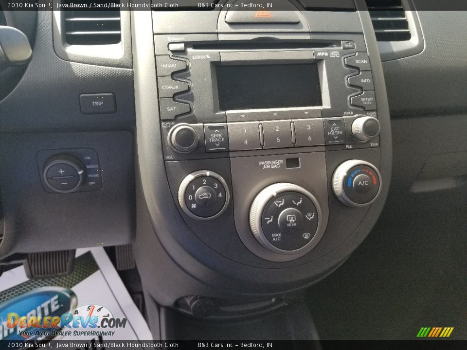 2010 Kia Soul ! Java Brown / Sand/Black Houndstooth Cloth Photo #13