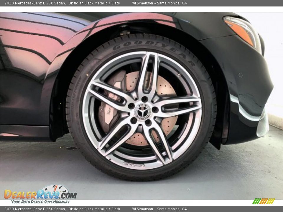 2020 Mercedes-Benz E 350 Sedan Obsidian Black Metallic / Black Photo #9