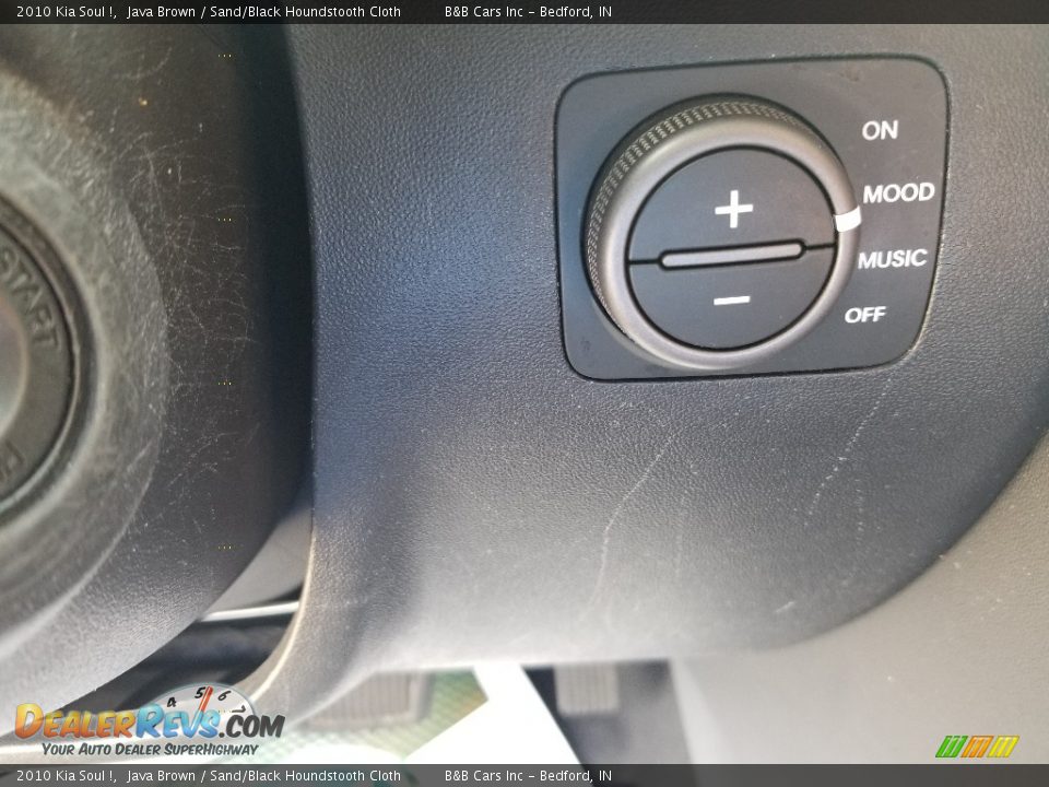 2010 Kia Soul ! Java Brown / Sand/Black Houndstooth Cloth Photo #15