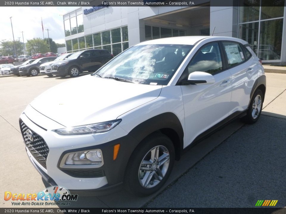 2020 Hyundai Kona SE AWD Chalk White / Black Photo #5