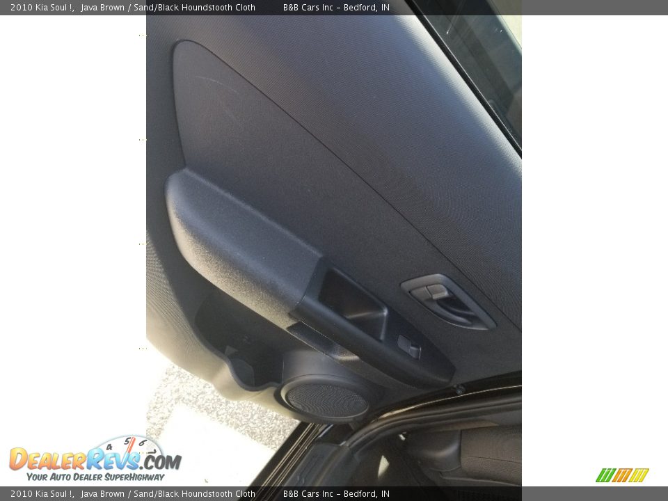 2010 Kia Soul ! Java Brown / Sand/Black Houndstooth Cloth Photo #19
