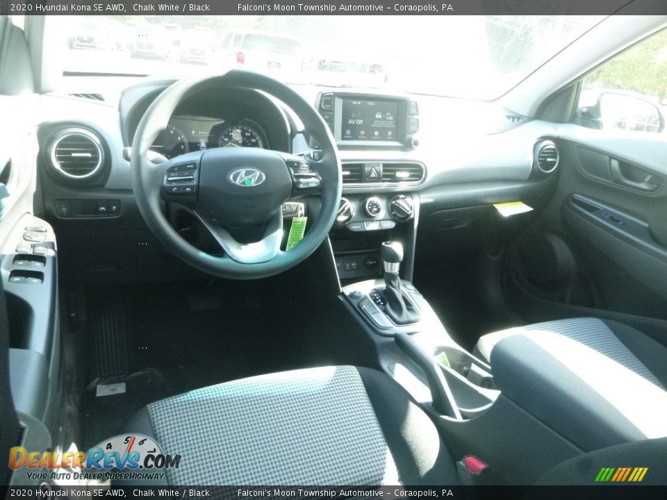 2020 Hyundai Kona SE AWD Chalk White / Black Photo #9