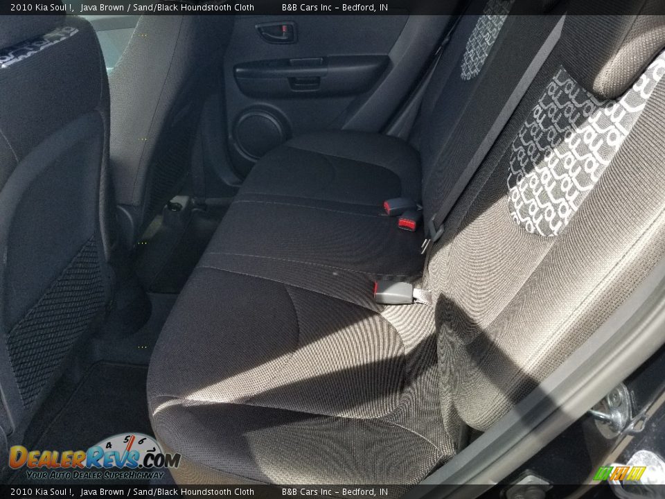 2010 Kia Soul ! Java Brown / Sand/Black Houndstooth Cloth Photo #20