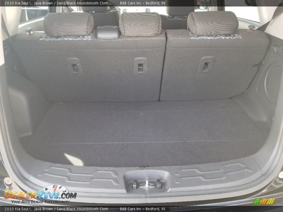 2010 Kia Soul ! Java Brown / Sand/Black Houndstooth Cloth Photo #22