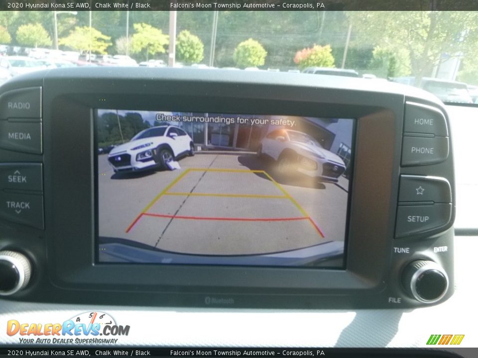 2020 Hyundai Kona SE AWD Chalk White / Black Photo #14