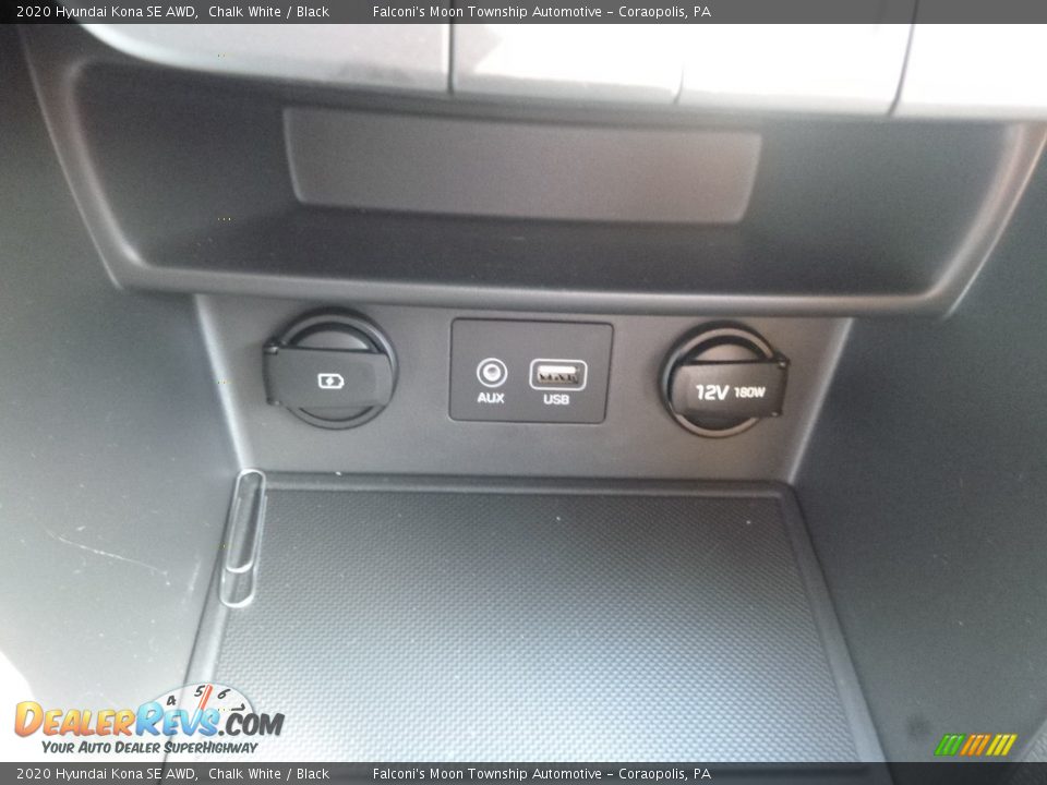 2020 Hyundai Kona SE AWD Chalk White / Black Photo #15