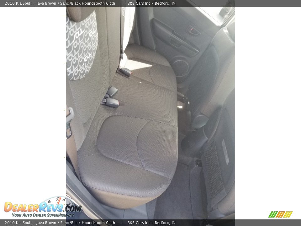 2010 Kia Soul ! Java Brown / Sand/Black Houndstooth Cloth Photo #23