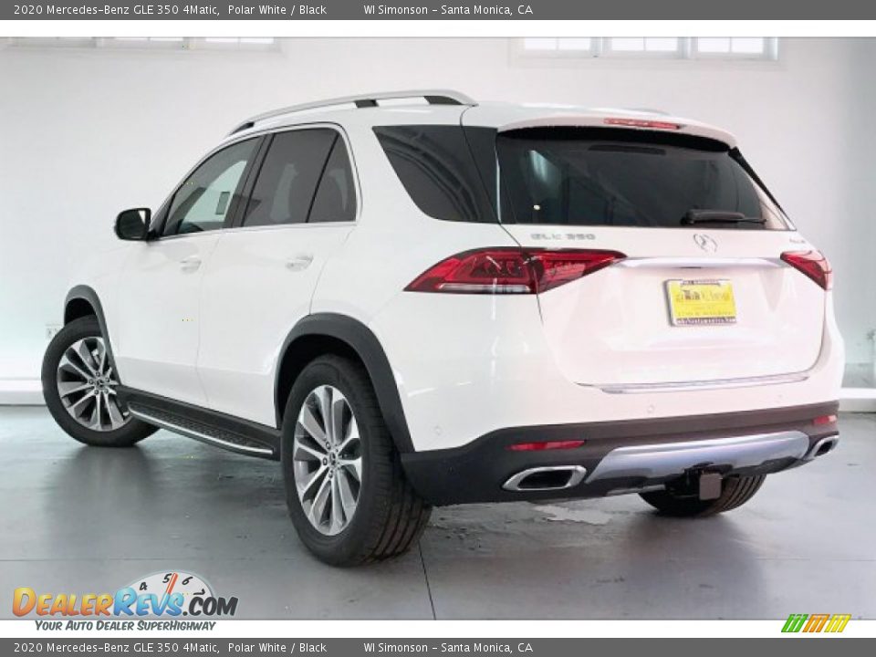 2020 Mercedes-Benz GLE 350 4Matic Polar White / Black Photo #2