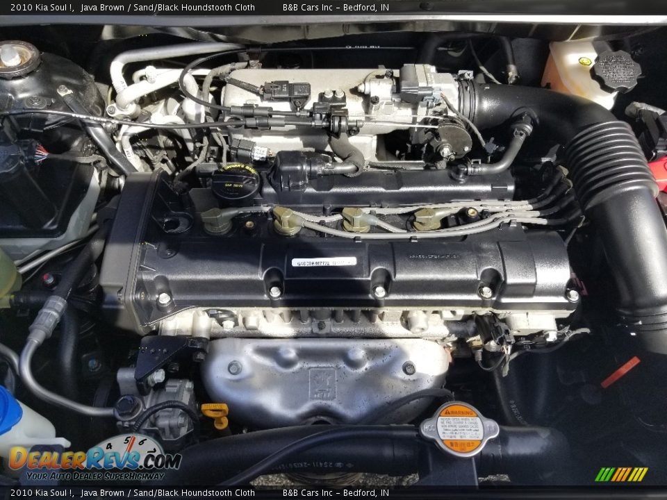 2010 Kia Soul ! Java Brown / Sand/Black Houndstooth Cloth Photo #28