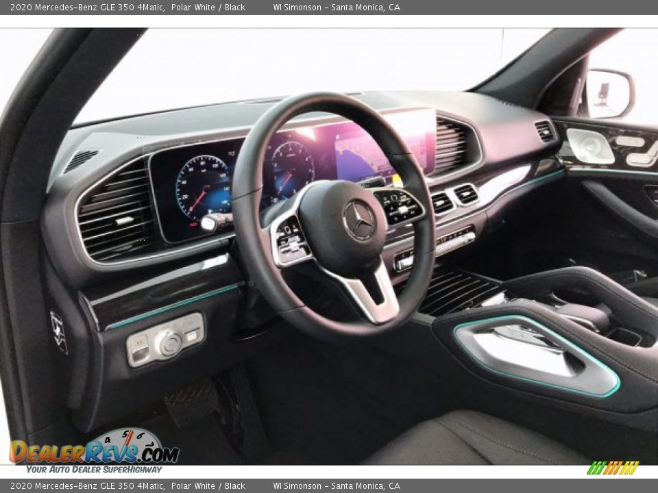 2020 Mercedes-Benz GLE 350 4Matic Polar White / Black Photo #4