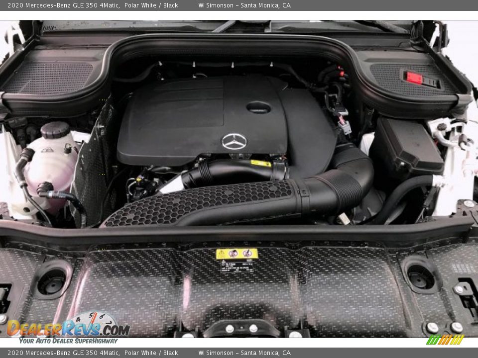 2020 Mercedes-Benz GLE 350 4Matic Polar White / Black Photo #8