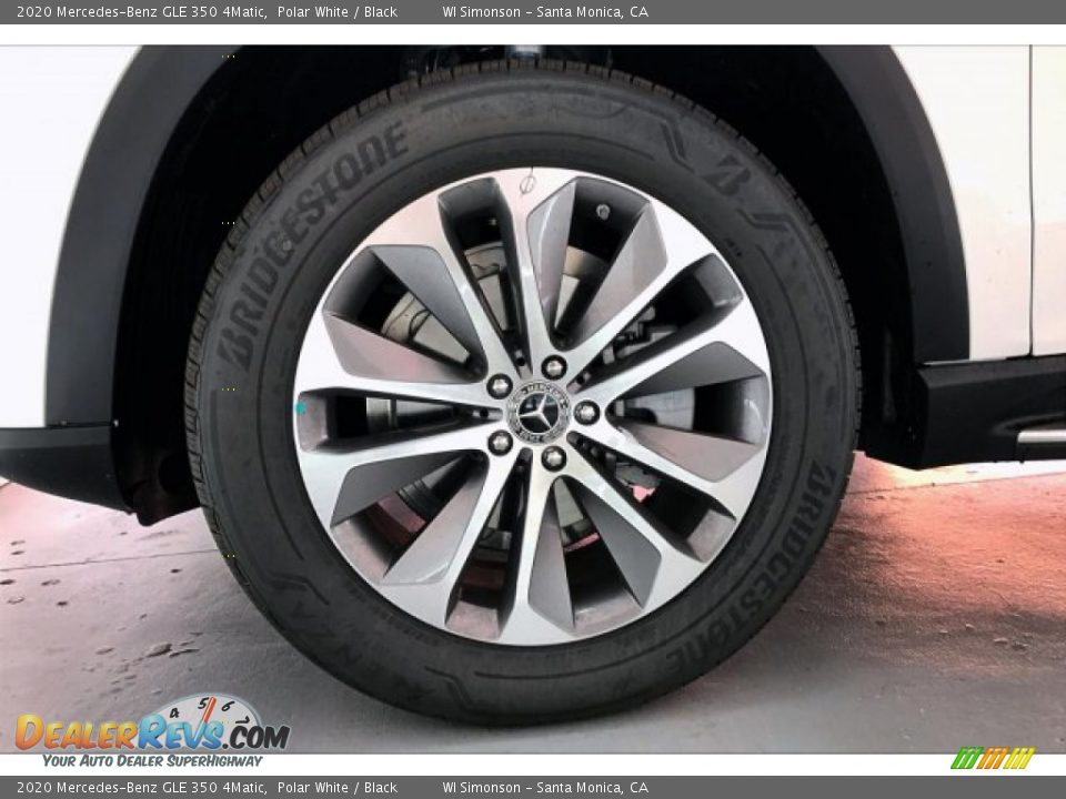 2020 Mercedes-Benz GLE 350 4Matic Polar White / Black Photo #9