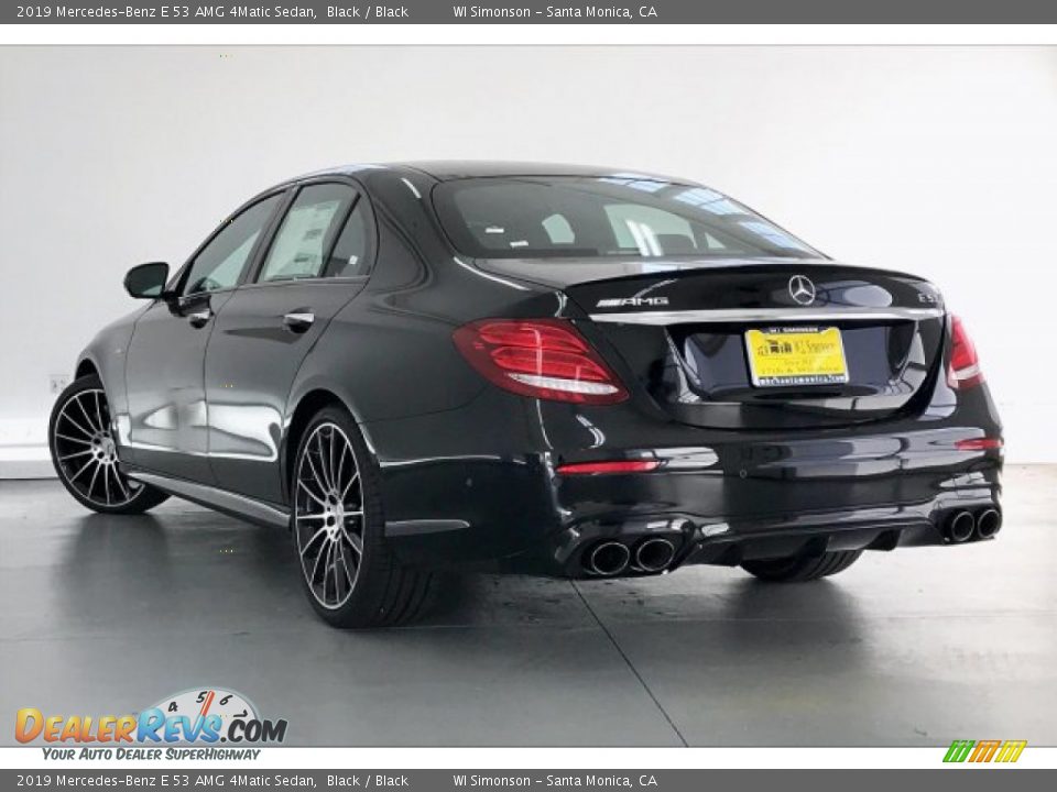 2019 Mercedes-Benz E 53 AMG 4Matic Sedan Black / Black Photo #2