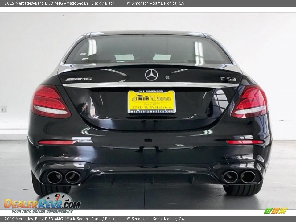 2019 Mercedes-Benz E 53 AMG 4Matic Sedan Black / Black Photo #3