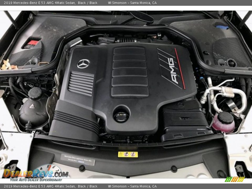 2019 Mercedes-Benz E 53 AMG 4Matic Sedan Black / Black Photo #8