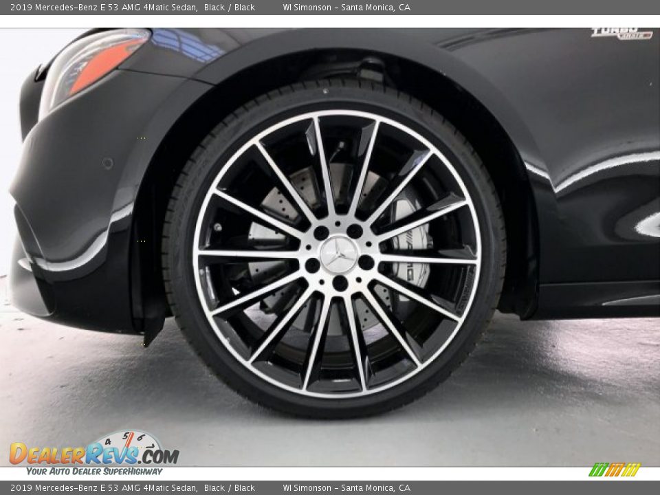 2019 Mercedes-Benz E 53 AMG 4Matic Sedan Black / Black Photo #9