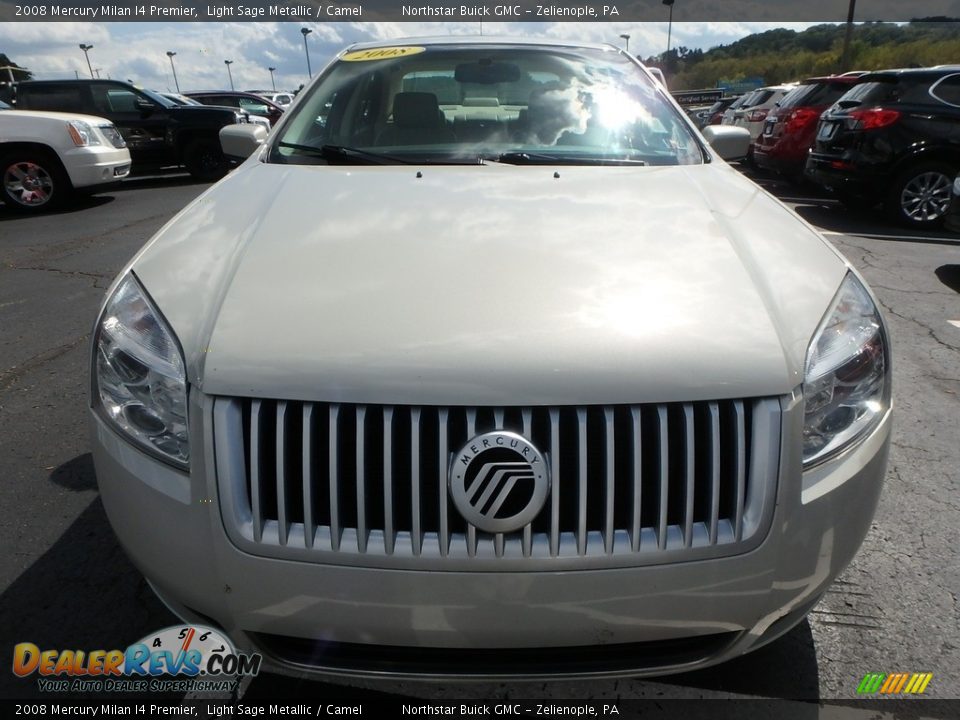 2008 Mercury Milan I4 Premier Light Sage Metallic / Camel Photo #3