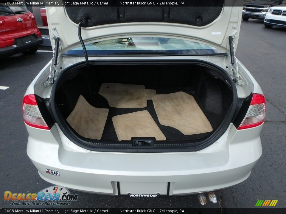 2008 Mercury Milan I4 Premier Light Sage Metallic / Camel Photo #10